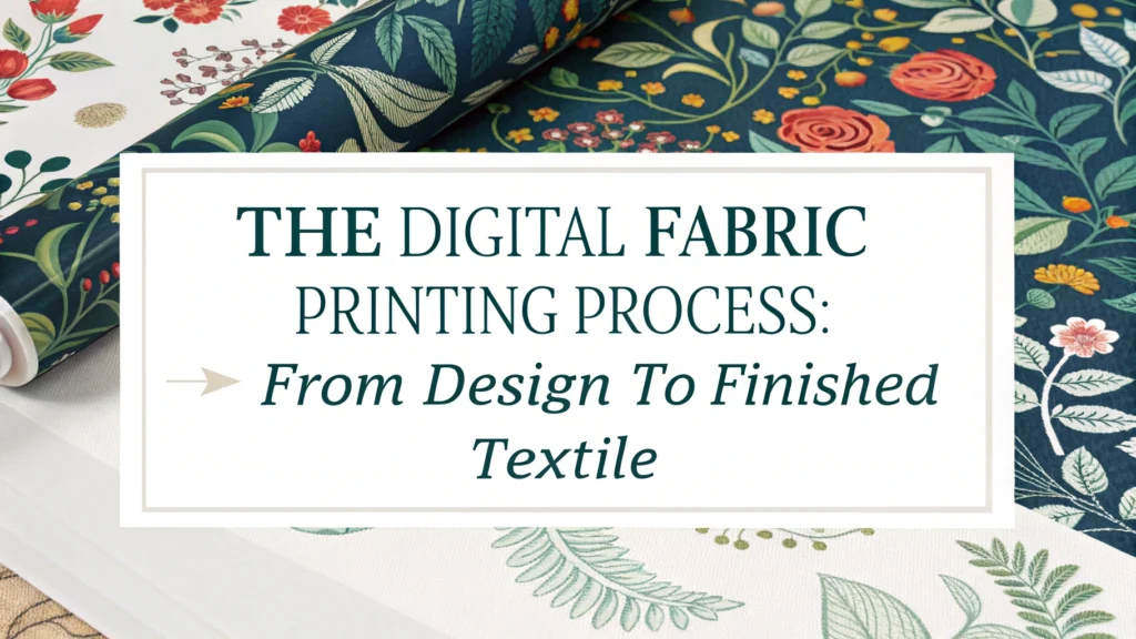 The Digital Fabric Printing Process