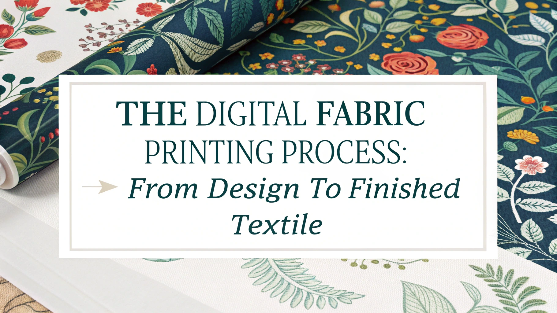 The Digital Fabric Printing Process: From Design to Finished Textile